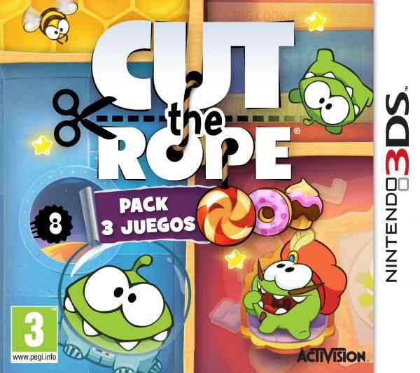 Cut The Rope Pack 3 Juegos 3ds